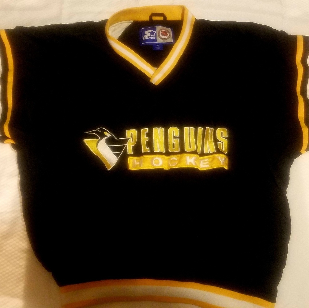 1990's Pittsburgh Penguins Starter Hockey Jacket!